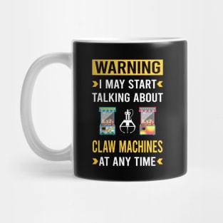 Warning Claw Machine Crane Mug